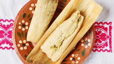 Chicken Tinga Tamales Verdes Main Image